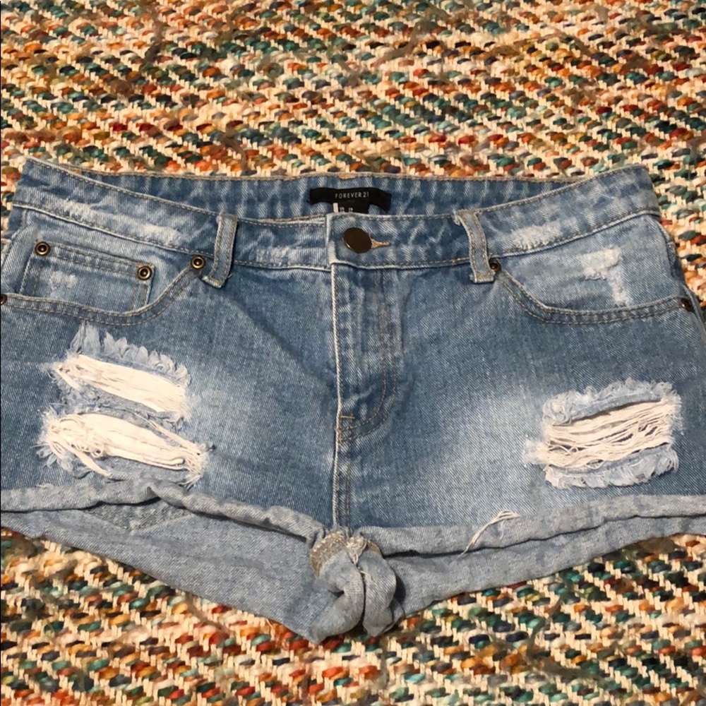 Forever 21 Jean Shorts